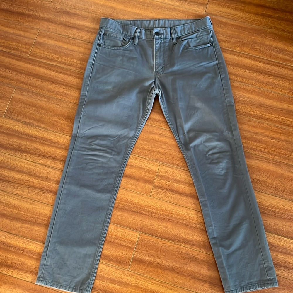 Men’s Levi’s 511 in Grey Twill | 33 x 30